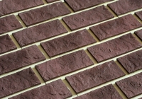 Замковый кирпич с расшивкой шва