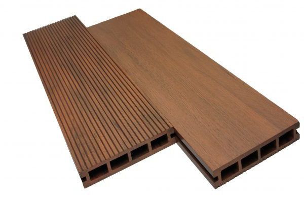 Террасная доска из ДПК WOODVEX Select в цвете Палисандр купить в Владивостоке