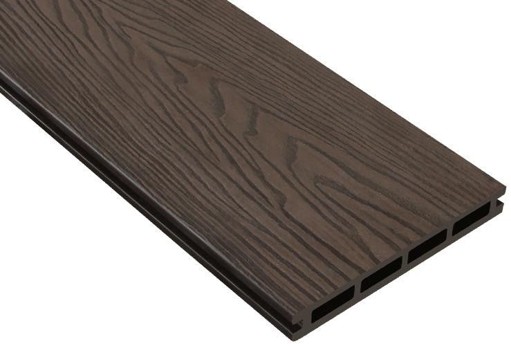 Террасная доска ДПК Outdoor 3D HAVANA/Вельвет мореный дуб купить в Владивостоке