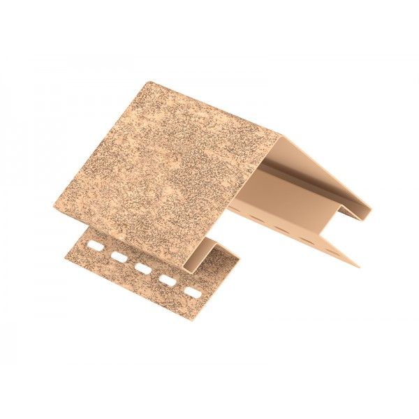 Наружный угол Ю-пласт, Стоун Хаус Кирпич, Бежевый купить в Владивостоке