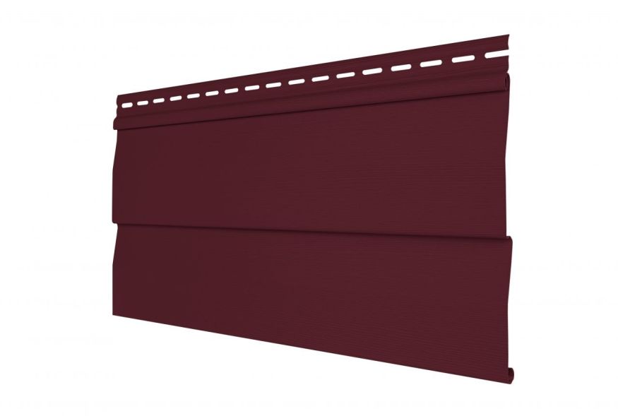 Акриловый сайдинг Tecos Корабельный брус, Бургунд купить в Владивостоке