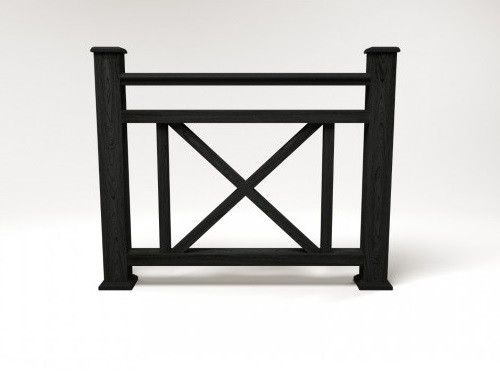 Ограждение из древесно-полимерного композита FG2 кварц купить в Владивостоке