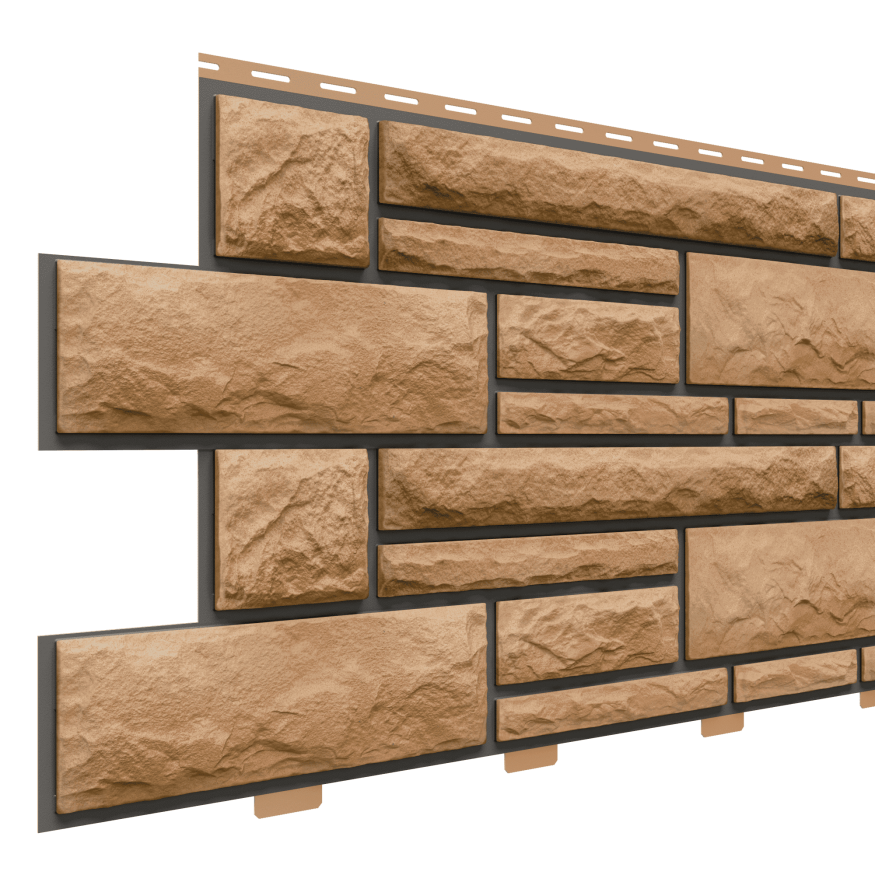 Фасадные панели Доломит, Доломит Премиум, Миндаль купить в Владивостоке