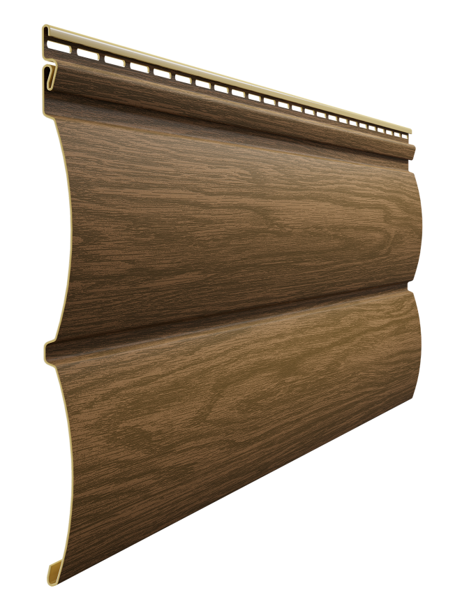 Виниловый сайдинг Docke, Монреаль Блок-Хаус D4.7T, Миндаль купить в Владивостоке