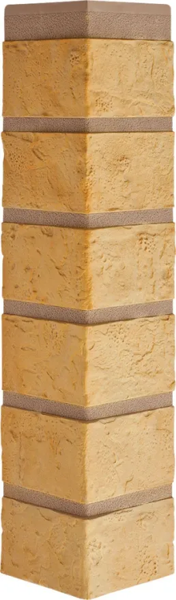 Наружный угол Альта-Профиль Кирпич Желтый купить в Владивостоке