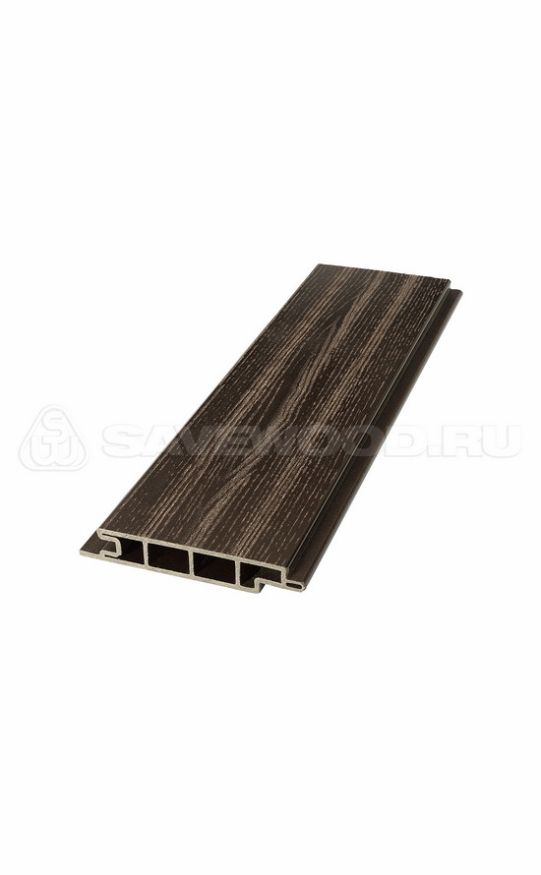 Террасная доска ДПК SaveWood, SW Padus (R), Темно-коричневый купить в Владивостоке