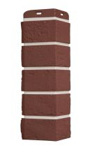 Угол наружный Grand Line, Состаренный кирпич Design Plus, Корица (Белый шов)