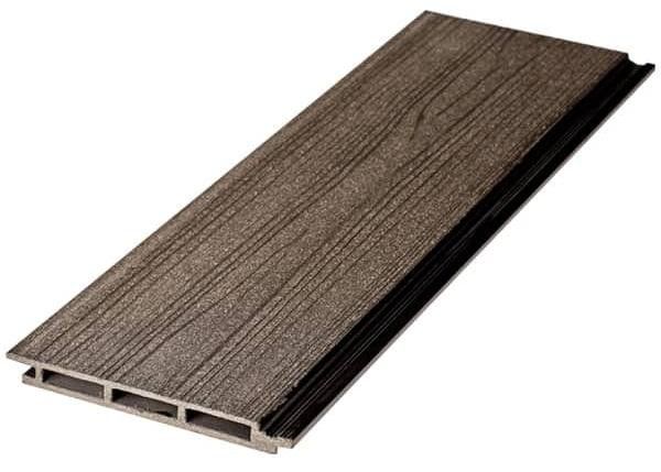 Сайдинг из ДПК Dortmax Folk Черный купить в Владивостоке