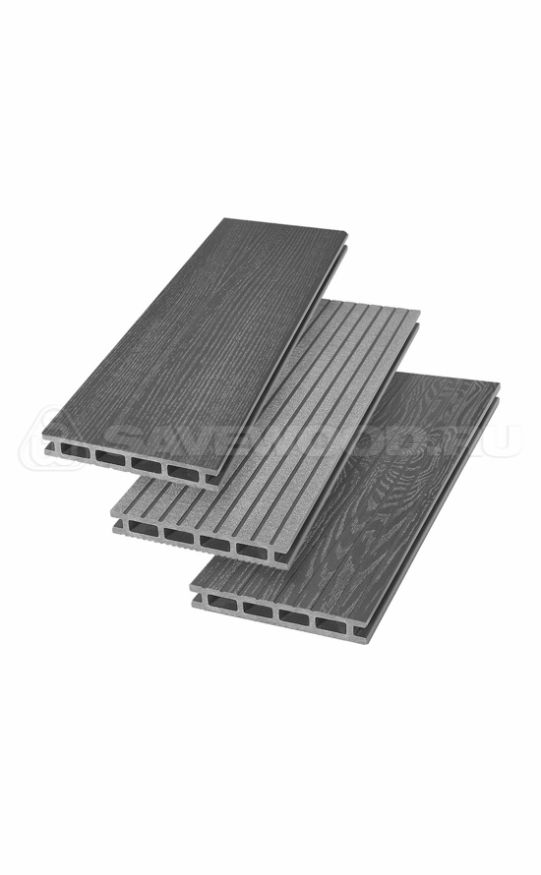 Террасная доска ДПК SaveWood, SW Carpinus (R), Графит купить в Владивостоке