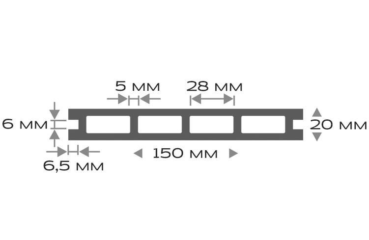 Террасная доска ДПК Outdoor 3D HAVANA/Чёрный вельвет купить в Владивостоке
