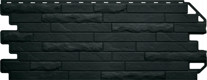 Фасадная панель Альта-Профиль Кирпич Антик ЭКО Графит купить в Владивостоке