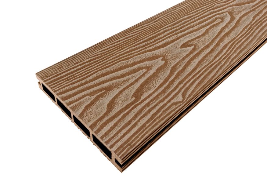 Террасная доска Holzhof, NauticPrime (Light) Esthetic Wood, Коричневый купить в Владивостоке