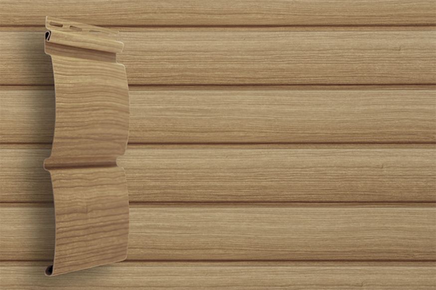 Сайдинг Grand Line, Блок-хаус Тундра, Клен. купить в Владивостоке