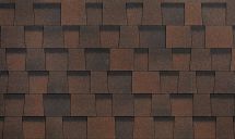 Ламинированная черепица Docke, DRAGON STANDARD, Тёмно-коричневый