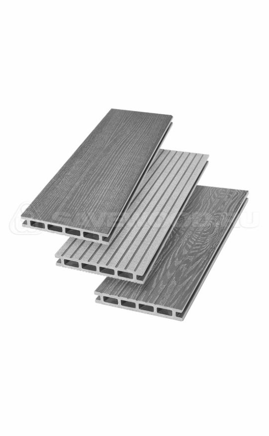 Террасная доска ДПК SaveWood, SW Carpinus (R), Пепельный купить в Владивостоке