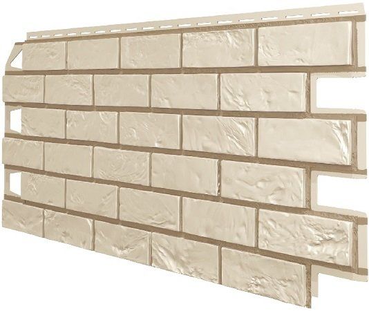Фасадная панель VOX Vilo Brick Цвет слоновой кости купить в Владивостоке