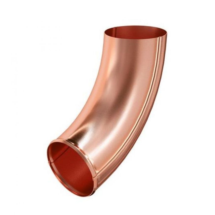 Сливное колено Aquasystem, медное 125/90 купить в Владивостоке