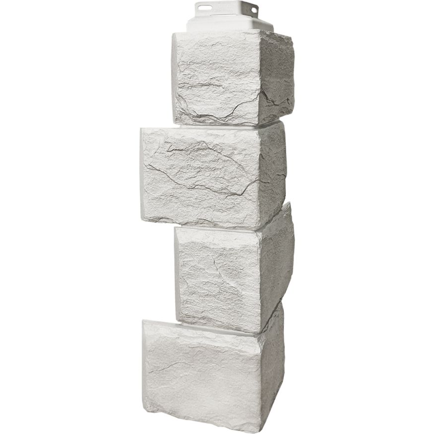 Наружный угол FineBer Камень природный, Жемчужный купить в Владивостоке