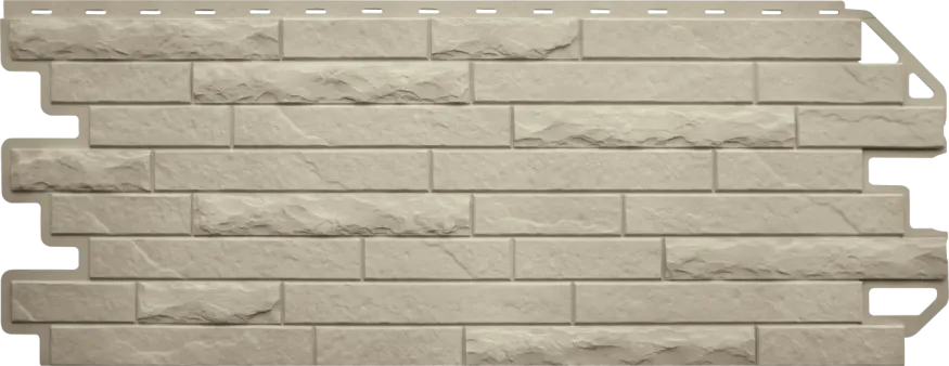 Фасадная панель Альта-Профиль Кирпич Антик ЭКО Кремовый купить в Владивостоке