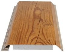 Фасадные термопанели BrusDecor в стиле Винтажной сосны