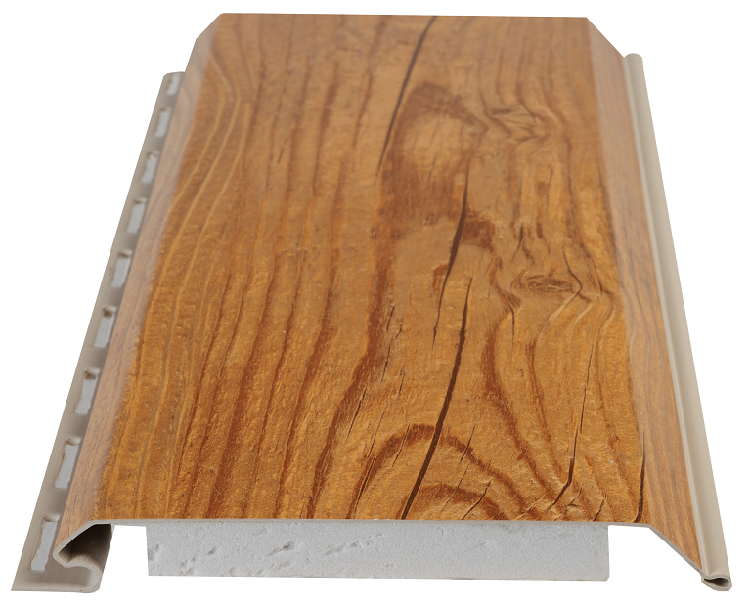 Фасадные термопанели BrusDecor в стиле Винтажной сосны купить в Владивостоке