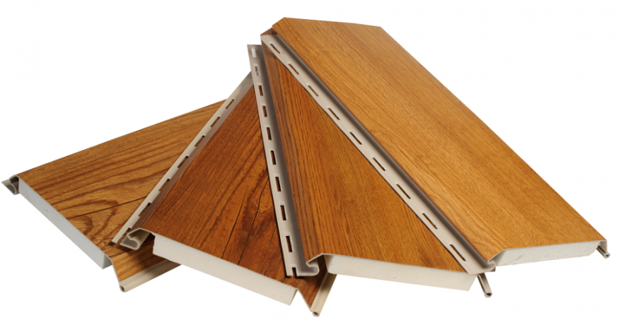 Фасадные термопанели BrusDecor в стиле Винтажной сосны купить в Владивостоке