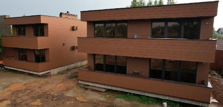 Фиброцементный сайдинг 190х3000х8мм Солнечный лес RAL 1015 купить в Владивостоке