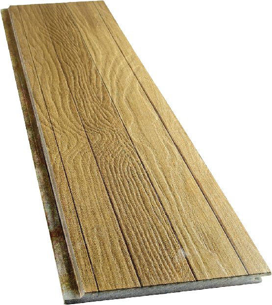 Фиброцементный сайдинг SidWood с древесной текстурой W-123 Клик купить в Владивостоке