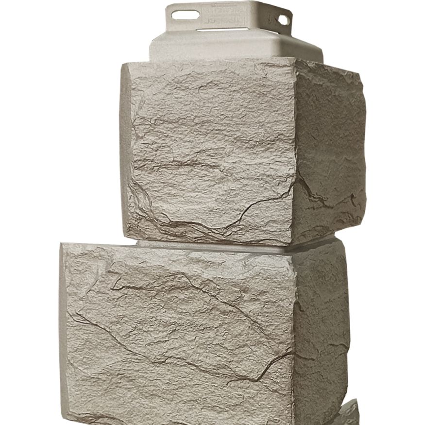 Наружный угол FineBer Камень природный, Песочный купить в Владивостоке