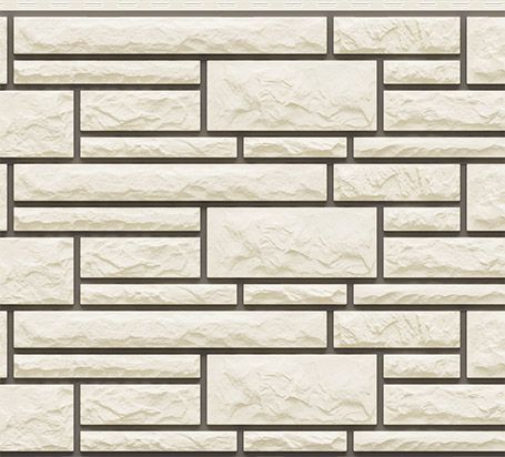 Фасадные панели Доломит, Брусчатка Доломит, Слоновая кость 2000 мм купить в Владивостоке