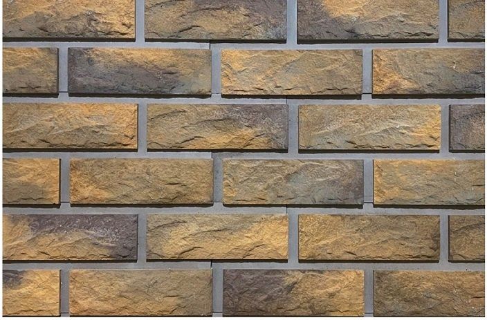 Фиброцементные панели КАНЬОН Сколотый кирпич - 30 купить в Владивостоке