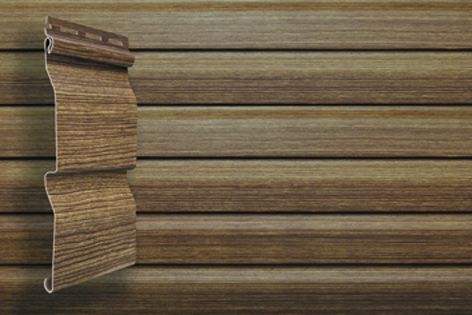 Сайдинг Grand Line, Корабельная доска Tundra, Цвет: Кедр купить в Владивостоке