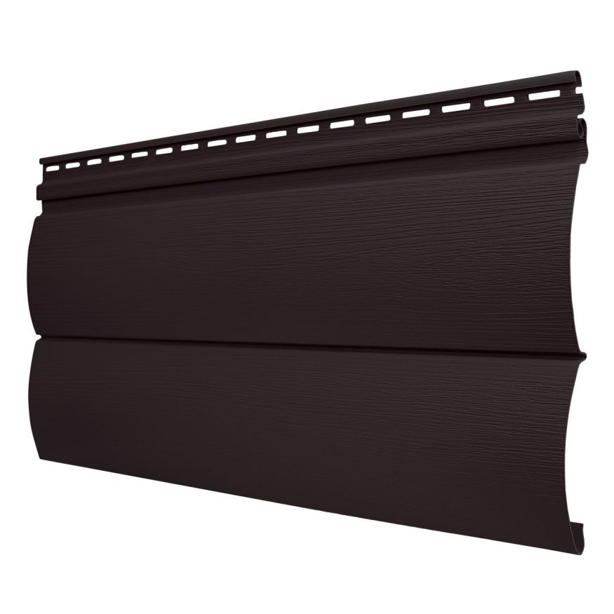 Акриловый сайдинг Tecos, двойной оцилиндрованный брус, Арабика купить в Владивостоке