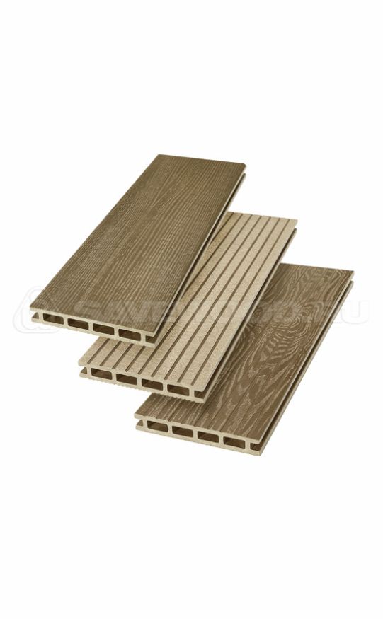 Террасная доска ДПК SaveWood, SW Carpinus (R), Тик купить в Владивостоке