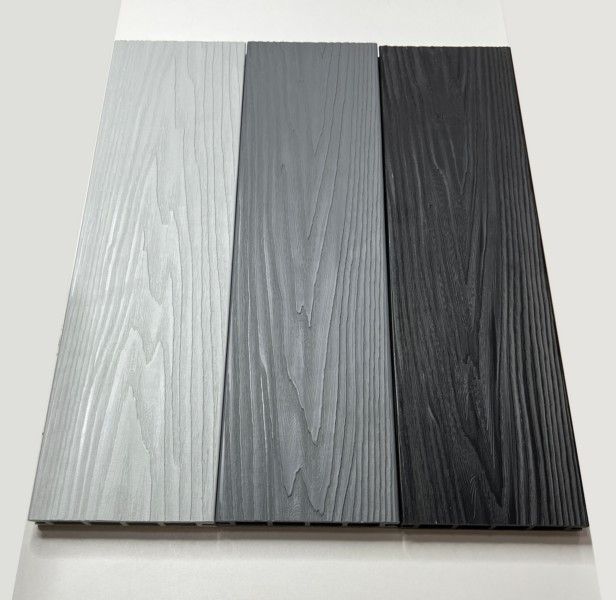 Террасная доска Экодекинг Титан 3D, Серый купить в Владивостоке