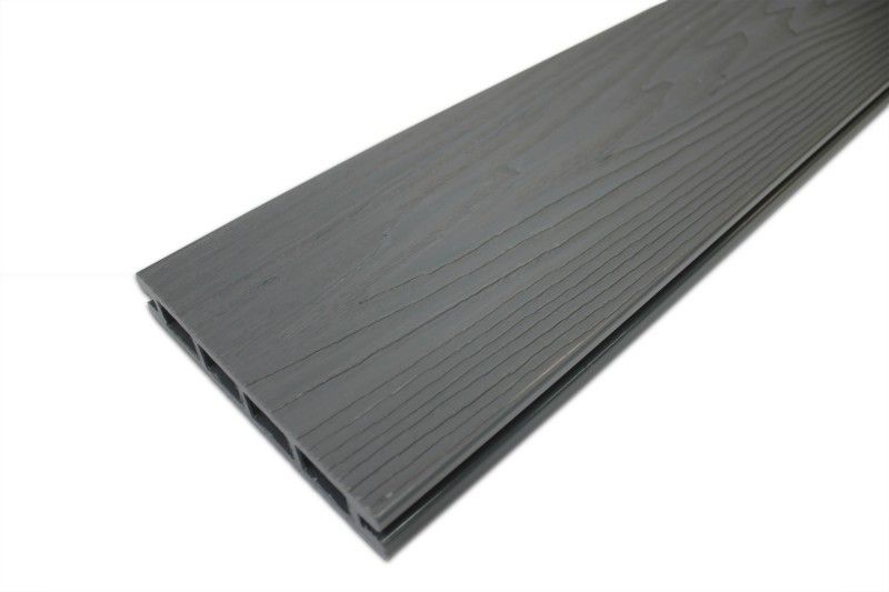 Террасная доска Экодекинг Титан 3D, Серый купить в Владивостоке