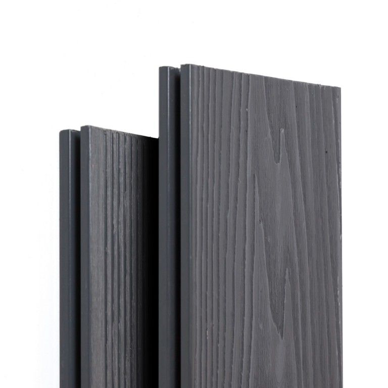 Террасная доска Экодекинг Титан 3D, Серый купить в Владивостоке