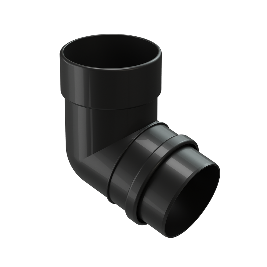 Колено водосточное 72˚ Docke Lux, Карбон купить в Владивостоке