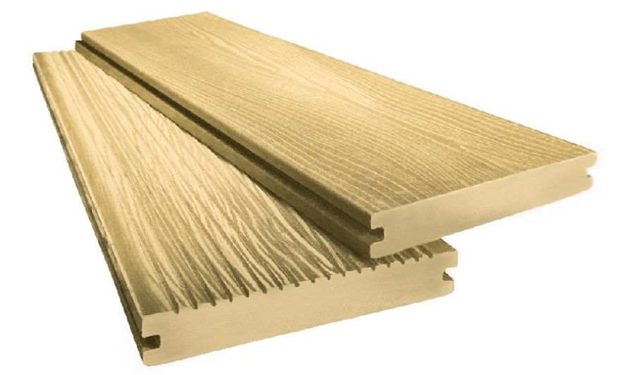 Террасная доска ДПК I-Techplast МАССИВ 3D WOOD Золотой купить в Владивостоке