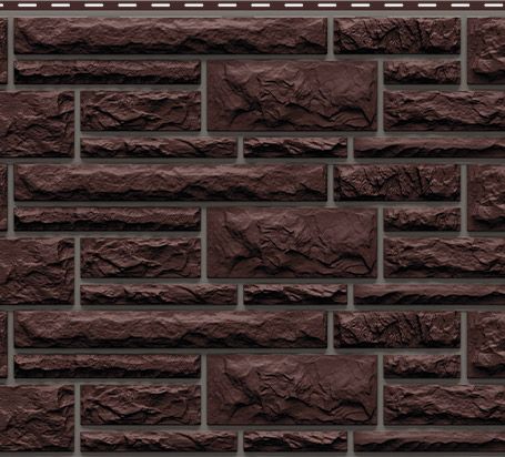 Фасадные панели Доломит, Брусчатка Доломит, Корица 2000 мм купить в Владивостоке