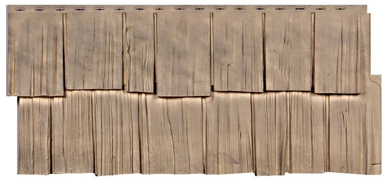 Фасадная панель T-Сайдинг, Щепа Дуб Урал купить в Владивостоке