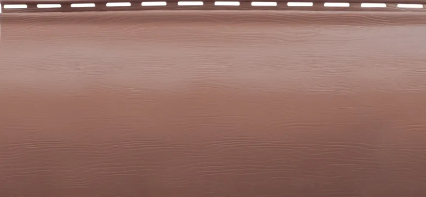 Виниловый сайдинг Альта-Профиль Блок-хаус Премиум, ВН-01 Красно-коричневый купить в Владивостоке