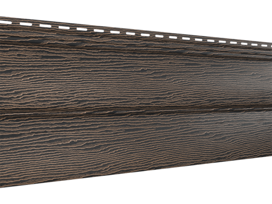Виниловый сайдинг Ю-пласт TimberBlock Дуб, Мореный купить в Владивостоке