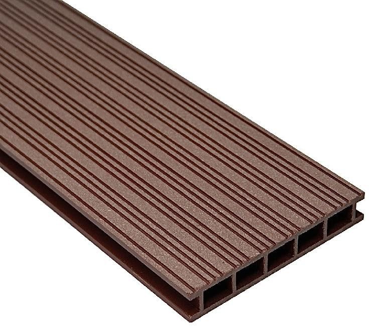 Террасная доска из ДПК Faynag Premium VELVET-ZEBRA - Цвет шоколад купить в Владивостоке