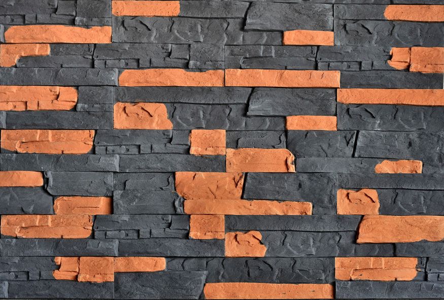 Фасадная плитка Кирисс Фасад, Сланец 49 купить в Владивостоке