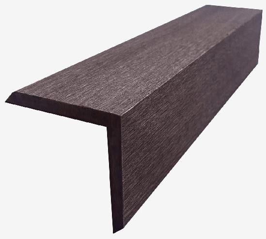 Уголок ДПК 50×50 Венге купить в Владивостоке