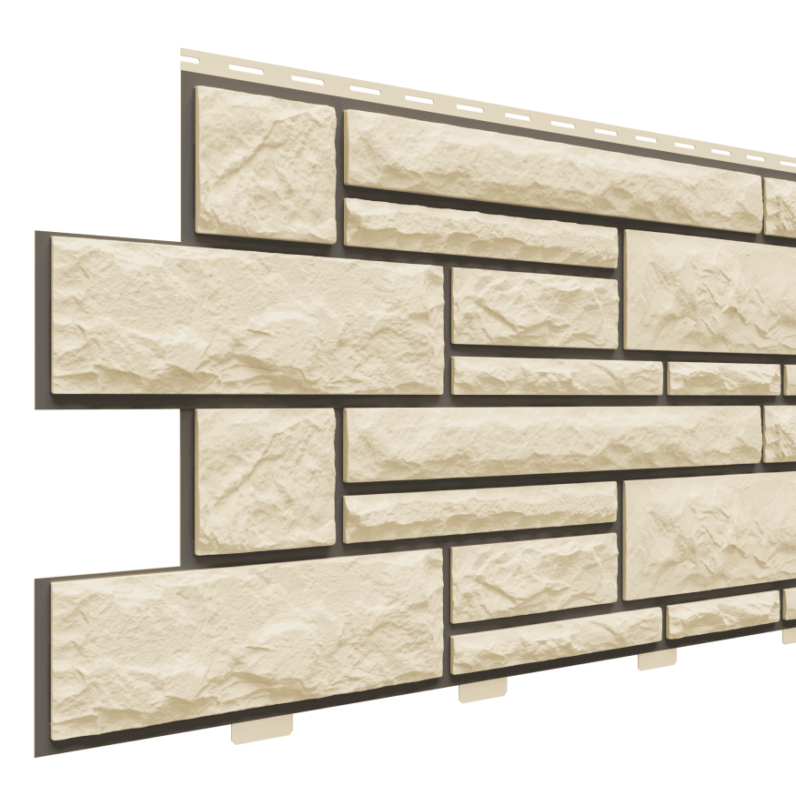 Фасадные панели Доломит, Брусчатка Доломит, Бежевый 3000 мм купить в Владивостоке