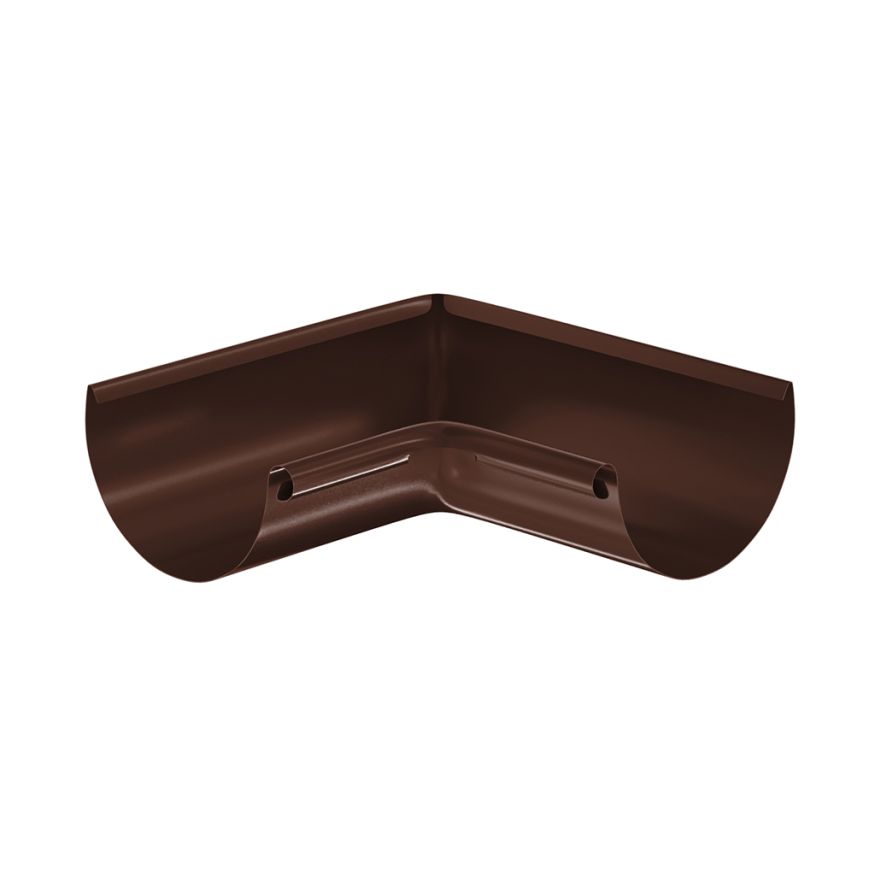 Угол желоба внутренний Aquasystem, RAL 8017 Коричневый 150/100 купить в Владивостоке