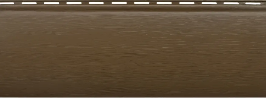 Виниловый сайдинг Альта-Профиль Блок-хаус Премиум, ВН-01 Орех темный купить в Владивостоке