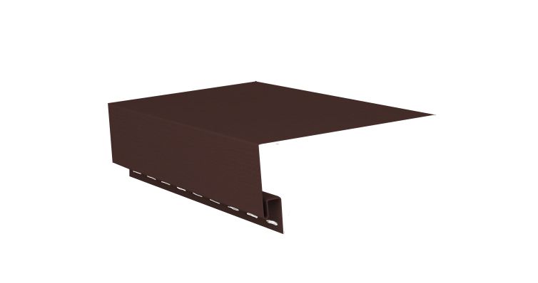 Планка оконная Grand Line в цвете Темный дуб купить в Владивостоке